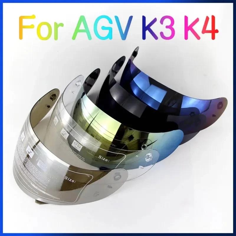 AGV  , K3 K4 Casco Moto ׼, K3 Shield, UV ȣ, K4  , ǳ Capacetes Shield